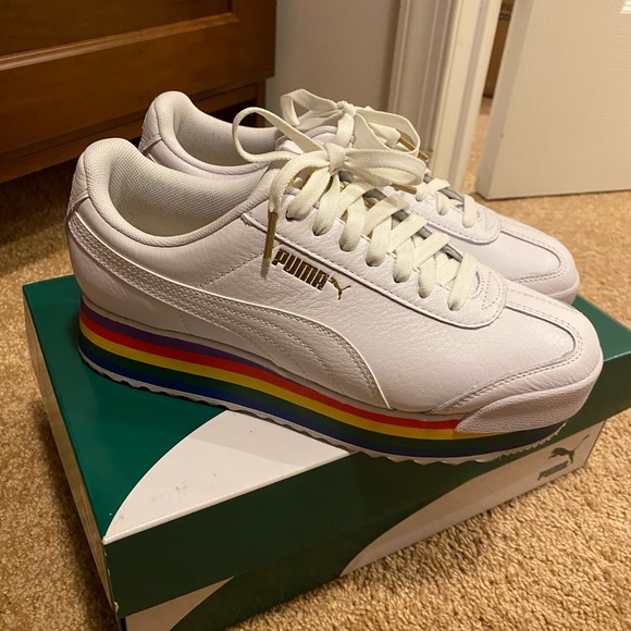 puma roma amor rainbow